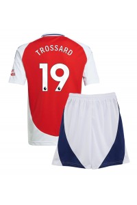 Arsenal Leandro Trossard #19 Jalkapallovaatteet Lasten Kotipeliasu 2024-25 Lyhythihainen (+ Lyhyet housut)